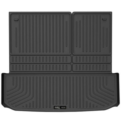 Husky Liners 2022 Nissan Pathfinder (Folds Up/Down w/3rd Row) WeatherBeater Cargo Liner - Blk thumbnail 1