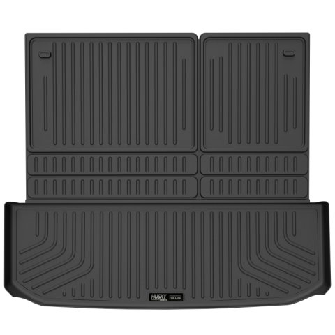 Husky Liners 2022 Nissan Pathfinder (Folds Up/Down w/3rd Row) WeatherBeater Cargo Liner - Blk thumbnail 2