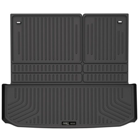 Husky Liners 2022 Nissan Pathfinder (Folds Up/Down w/3rd Row) WeatherBeater Cargo Liner - Blk thumbnail 4