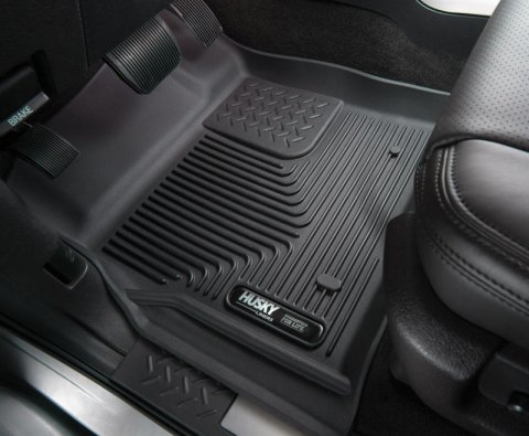 Husky Liners 17-22 Mercedes-Benz GLC300 X-Act Contour Floor Liners (2nd Seat) - Black thumbnail 6