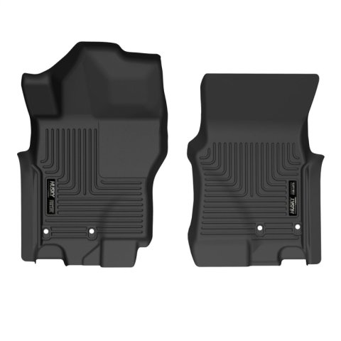 Husky Liners 2022 Nissan Frontier CC Front Floor Liners - Black thumbnail 2