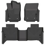 Husky Liners 2022 Toyota Tundra WeatherBeater CC CrewMax Front & 2nd Seat Floor Liner - Blk thumbnail 3