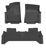 Husky Liners 2022 Rivian R1T WeatherBeater Front & 2nd Seat Floor Liner - Blk thumbnail 2