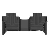 Husky Liners 2022 Toyota Tundra Ext. Cab CrewMax WeatherBeater 2nd Seat Floor Liner - Blk thumbnail 2