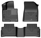 Husky Liners 2023 Kia Sportage WeatherBeater Front & 2nd Seat Floor Liners - Black thumbnail 2