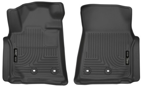 Husky Liners 13-16 Lexus LX570 / 13-16 Toyota Land Cruiser Weatherbeater Black Front Floor Liners thumbnail 1