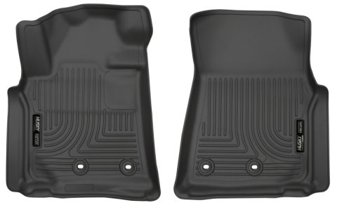 Husky Liners 13-16 Lexus LX570 / 13-16 Toyota Land Cruiser Weatherbeater Black Front Floor Liners thumbnail 3