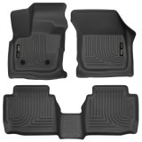 Husky Liners 17 Ford Fusion / 17 Lincoln MKZ Black Front and 2nd Row Floor Liners thumbnail 5