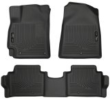 Husky Liners 2017 Hyundai Elantra Weatherbeater Black Front and Second Row Floor Liners thumbnail 3