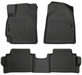 Husky Liners 2017 Hyundai Elantra Weatherbeater Black Front and Second Row Floor Liners thumbnail 5