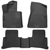 Husky Liners 2017 Kia Sportage Weatherbeater Front and Second Row Black Floor Liners thumbnail 4