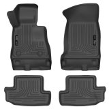 Husky Liners 16-17 Chevy Camaro WeatherBeater Front and Second Row Black Floor Liners thumbnail 2