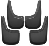 Husky Liners 07-13 Chevy Silverado 1500 LT / 07-14 Silverado 2500HD Front & Rear Mud Guards - Black thumbnail 5