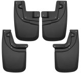 Husky Liners 05-15 Toyota Tacoma w/ OEM Fender Flares Front and Rear Mud Guards - Black thumbnail 5