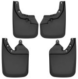 Husky Liners 16-22 Toyota Tacoma w/ OE Fender Flares Front and Rear Mud Guards - Black thumbnail 4
