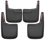 Husky Liners 2015-2017 Ford F-150 w/o Fender Flares Front and Rear Mud Guards - Black thumbnail 3