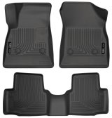 Husky Liners 2016-2017 Chevrolet Cruze WeatherBeater Combo Floor Liners - Black thumbnail 1