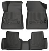 Husky Liners 2016-2017 Chevrolet Cruze WeatherBeater Combo Floor Liners - Black thumbnail 3