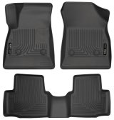 Husky Liners 2016-2017 Chevrolet Cruze WeatherBeater Combo Floor Liners - Black thumbnail 4