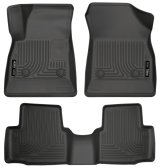 Husky Liners 2016-2017 Chevrolet Cruze WeatherBeater Combo Floor Liners - Black thumbnail 5