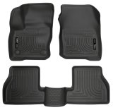 Husky Liners Weatherbeater 2016 Ford Focus RS Front & 2nd Seat Floor Liners - Black thumbnail 3