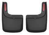 Husky Liners 2017 Ford F-250 / F-350 Super Duty Black Front Mud Guards (w/Flares) thumbnail 3