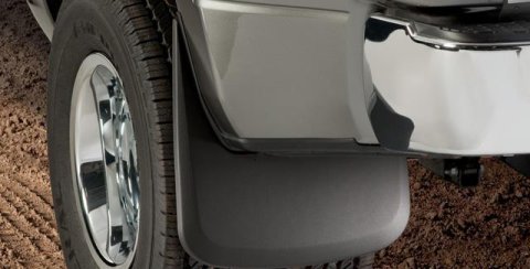 Husky Liners 17 Ford F-250 Super Duty / F-350 Super Duty Front and Rear Mud Guards (w/ Flares) Black thumbnail 7