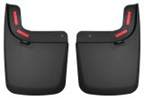 Husky Liners 17 Ford F-250 Super Duty / F-350 Super Duty Rear Mud Guards (w/ Flares) Black thumbnail 3