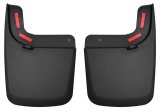 Husky Liners 17 Ford F-250 Super Duty / F-350 Super Duty Rear Mud Guards (w/ Flares) Black thumbnail 6