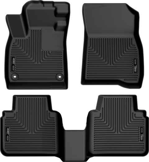 Husky Liners 2023 Honda Accord Weatherbeater Black Front & 2nd Seat Floor Liners thumbnail 1