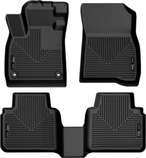 Husky Liners 2023 Honda Accord Weatherbeater Black Front & 2nd Seat Floor Liners thumbnail 2