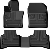 Husky Liners 2023 Toyota Prius Weatherbeater Black Front & 2nd Seat Floor Liners thumbnail 2