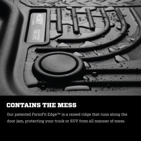 Husky Liners 22-23 Lexus LX600 Weatherbeater Third Row Floor Liners - Black thumbnail 9