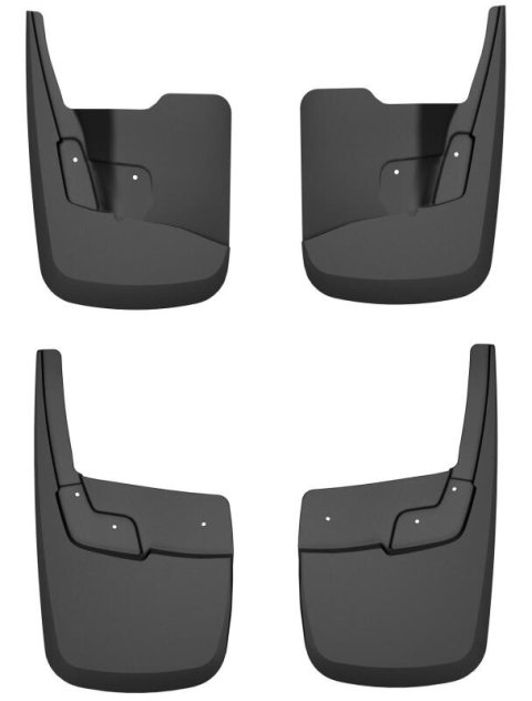 Husky Liners 23-24 Chevrolet Colorado Crew Cab w/o OEM Fender Flares Front & Rear Mud Guards thumbnail 2