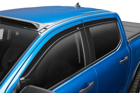 Husky Liners 19-25 Ford Ranger SuperCrew Ventvisor Low Profile (4pc) - Smoke thumbnail 3