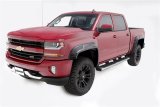 Husky Liners 14-18 Chevrolet Silverado 1500 FS 69.3in Bed DRT Style Fender Flares (Smooth) 4pc - Blk thumbnail 3