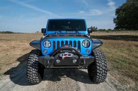 Husky Liners 07-18 Jeep Wrangler (JK/JKU) Aeroskin Lightshield PRO - Blk