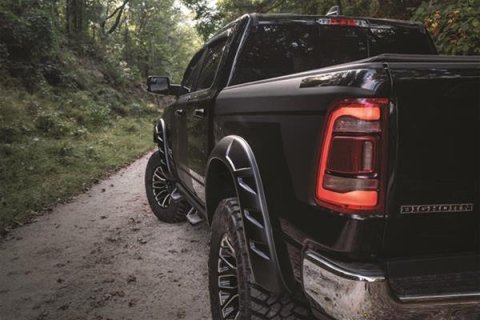 Husky Liners 17-22 Ford F-250/350 Super Duty DRT Style Fender Flares (Smooth) 4pc - Blk thumbnail 4