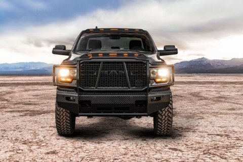 Husky Liners 19-24 RAM 1500 Excl. Rebel/TRX Aeroskin Lightshield PRO - Blk thumbnail 5