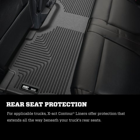 Husky Liners 20-24 Hyundai Palisade X-Act 2nd Seat Floor Liner - Blk thumbnail 3