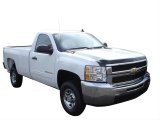 Husky Liners 07-10 Chevrolet Silverado 2500/3500HD Aeroskin Hood Protector - Smoke thumbnail 1