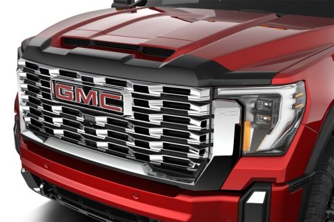 Husky Liners 2024 GMC Sierra 2500/3500HD Aeroskin Hood Protector - Smoke thumbnail 1