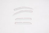 Husky Liners 09-18 Dodge RAM 1500 CC In-Channel Mount Ventvisor Low Profile (4pc) - Smoke thumbnail 3