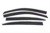 Husky Liners 13-17 Honda Accord Sedan Ventvisor Low Profile (4pc) - Chrome thumbnail 2