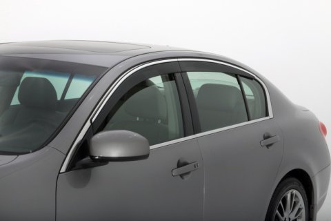 Husky Liners 06-10 Infiniti M45/35 Ventvisor Low Profile (6pc) - Chrome thumbnail 7