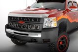 Husky Liners 07-13 Chevrolet Silverado 1500 Aeroskin Hood Protector - Chrome thumbnail 2