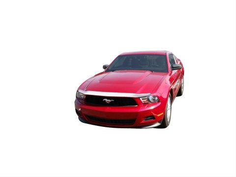Husky Liners 10-12 Ford Mustang Aeroskin Hood Protector - Chrome