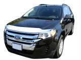 Husky Liners 11-14 Ford Edge Aeroskin Hood Protector - Chrome thumbnail 1