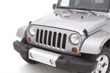 Husky Liners 07-18 Jeep Wrangler JK/JKU Aeroskin Hood Protector - Chrome thumbnail 1