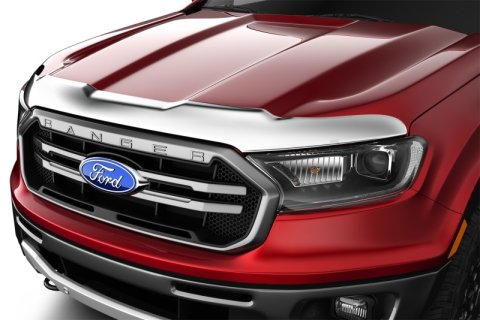 Husky Liners 2024 Ford Ranger Aeroskin Hood Protector - Chrome